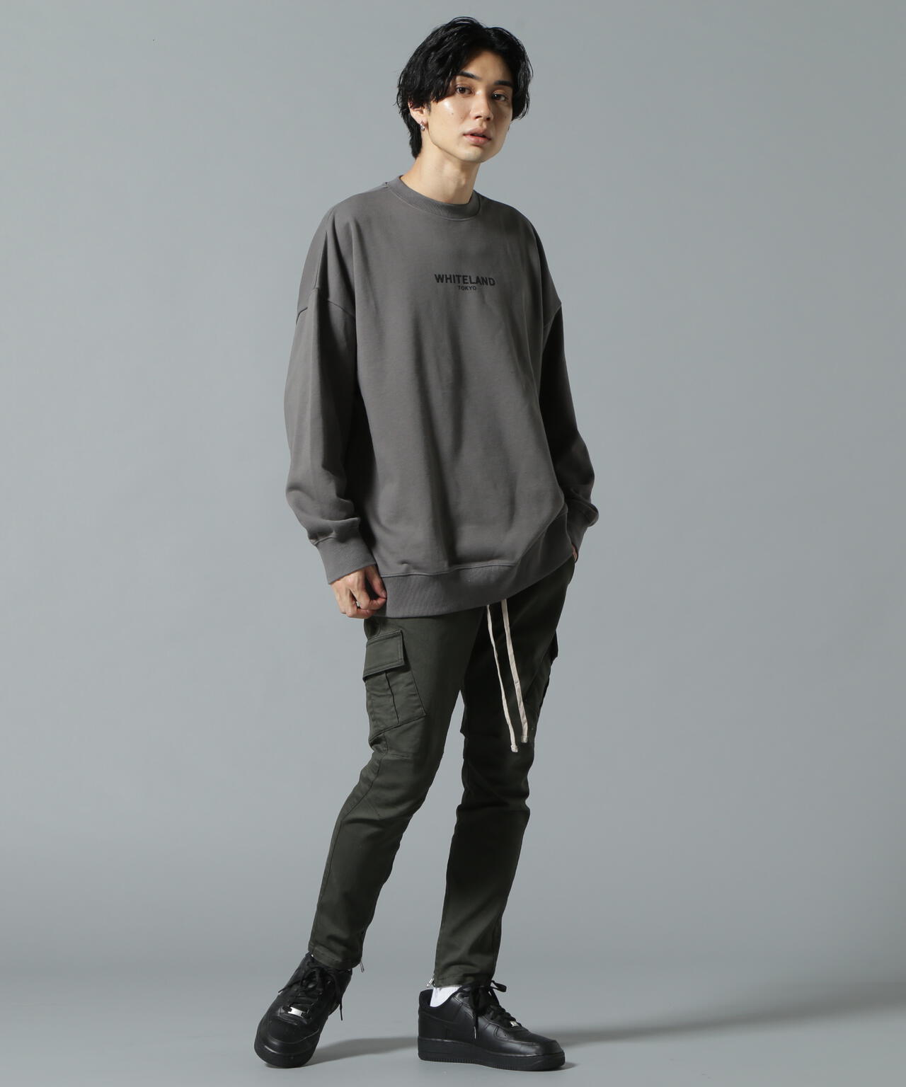 【WEB＆DEPOT限定】WHITELAND/ホワイトランド/TOKYO SWT CN/クルーネック