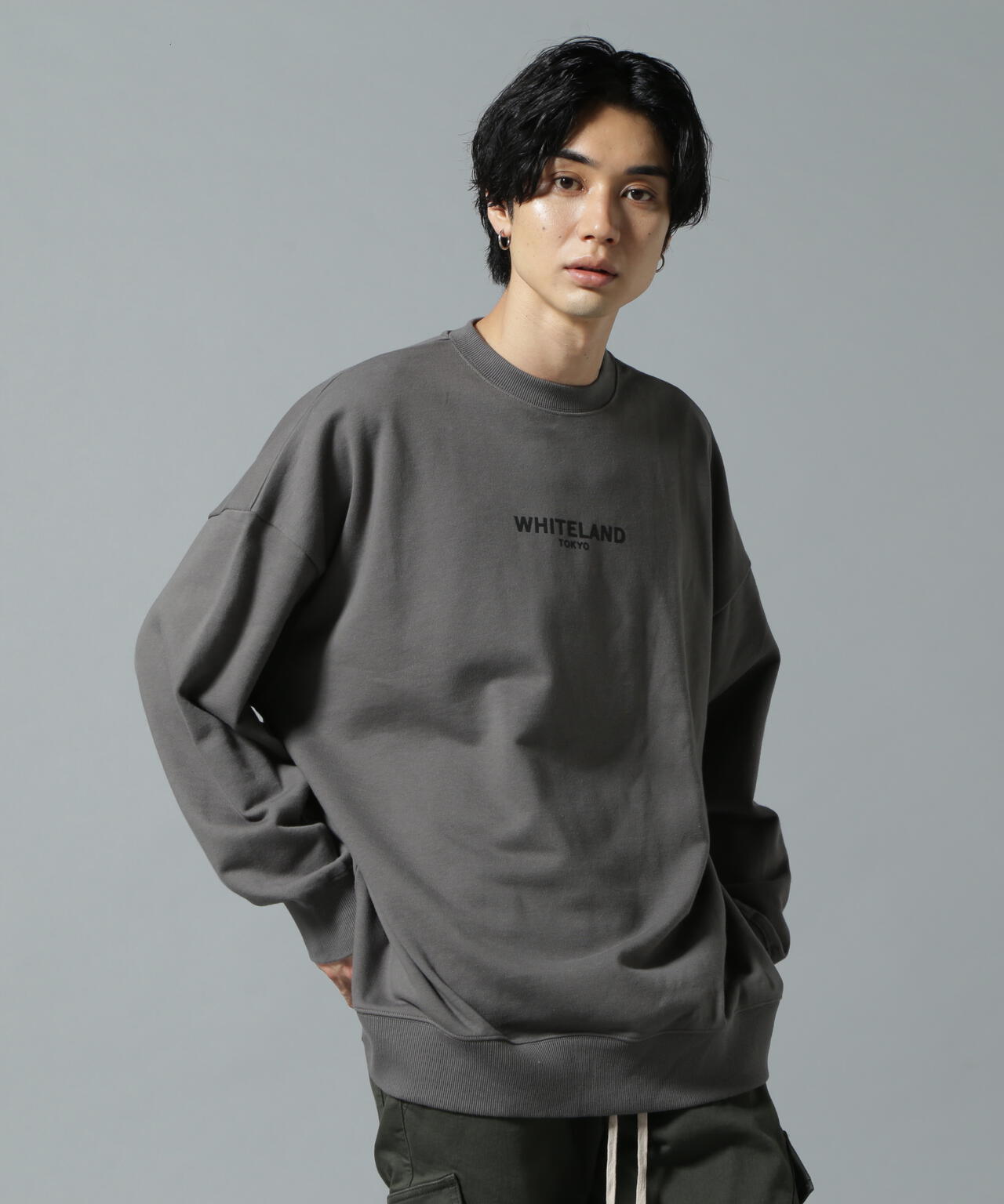 【WEB＆DEPOT限定】WHITELAND/ホワイトランド/TOKYO SWT CN/クルーネック