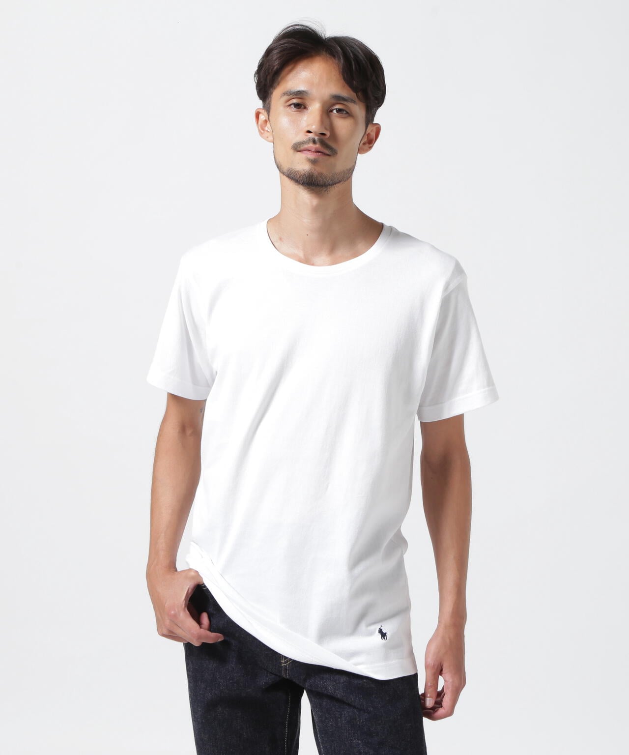 POLO RALPH LAUREN/ポロラルフローレン/CREW NECK UNDERSHIRT/クルーネックラウンドシャツ