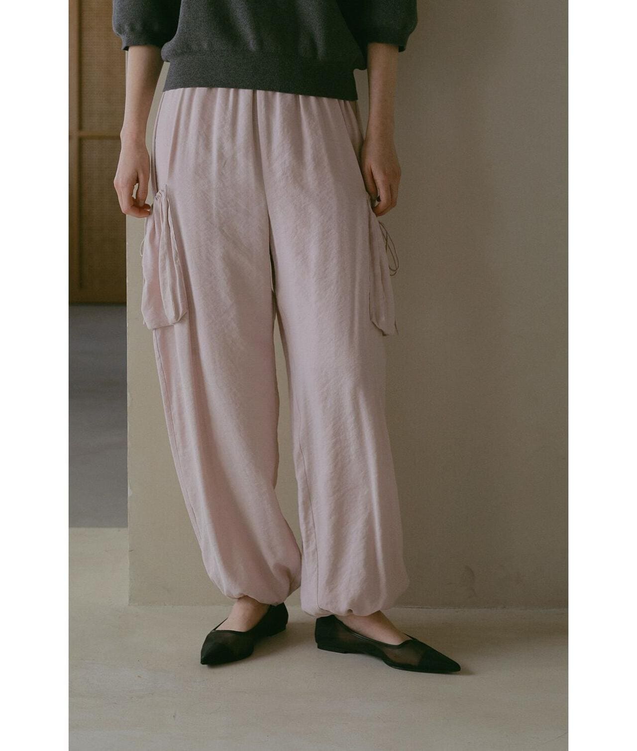 MANOF/マノフ/MILITARY SATIN PANTS