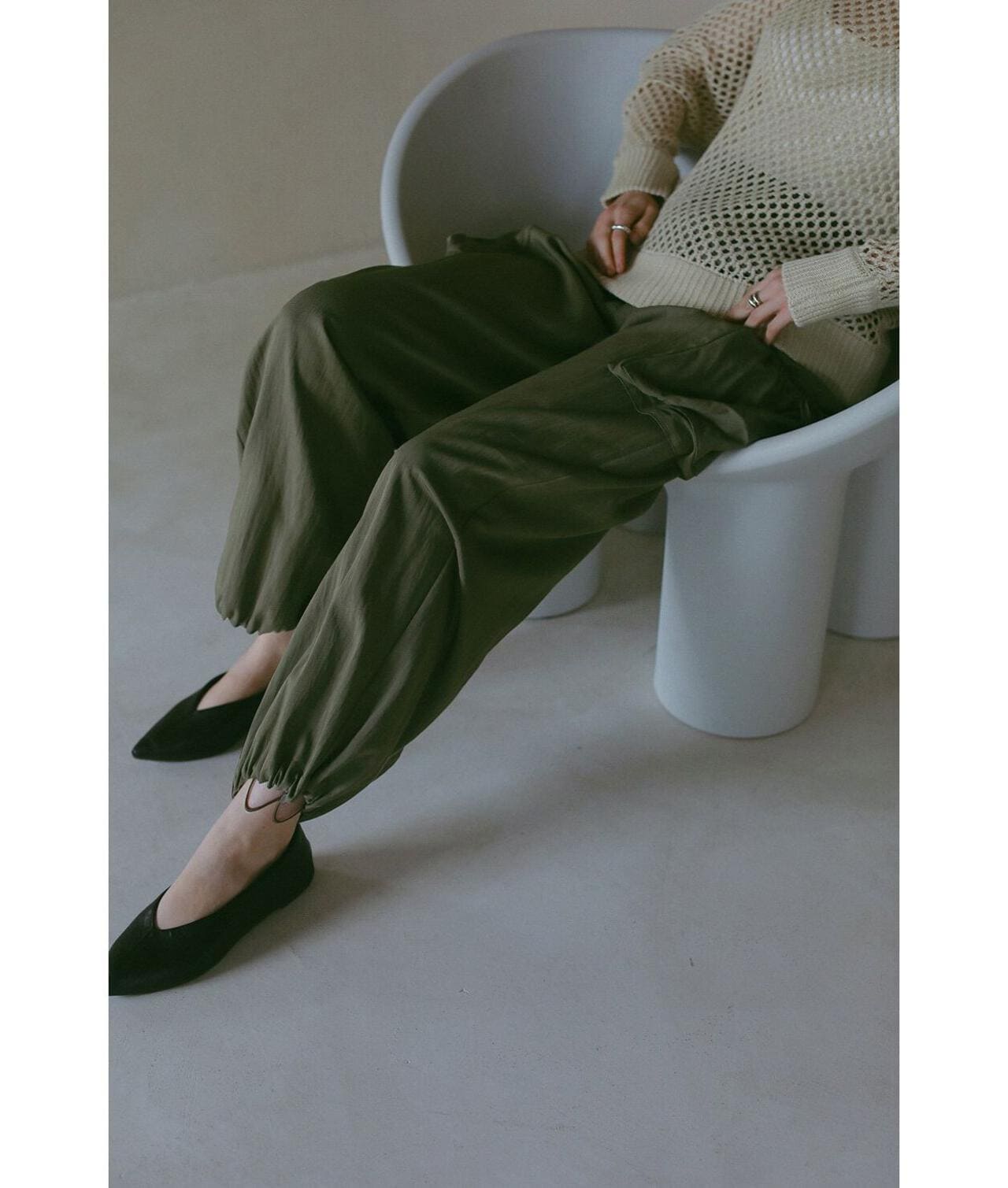 MANOF/マノフ/MILITARY SATIN PANTS