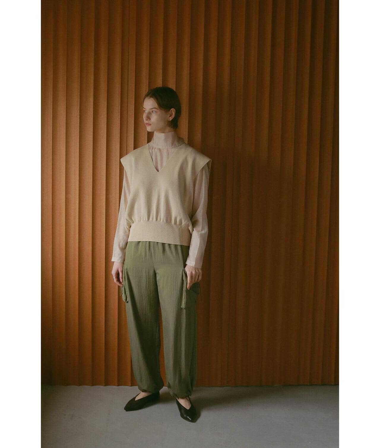 MANOF/マノフ/MILITARY SATIN PANTS