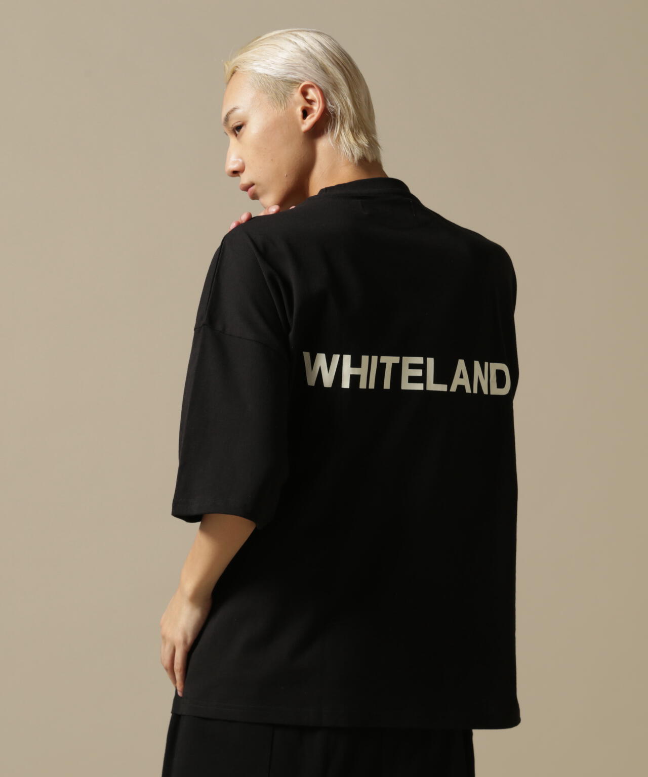 【WEB&DEPOT限定】WHITELAND/ホワイトランド/OWL/LOGO SST/半袖Tシャツ