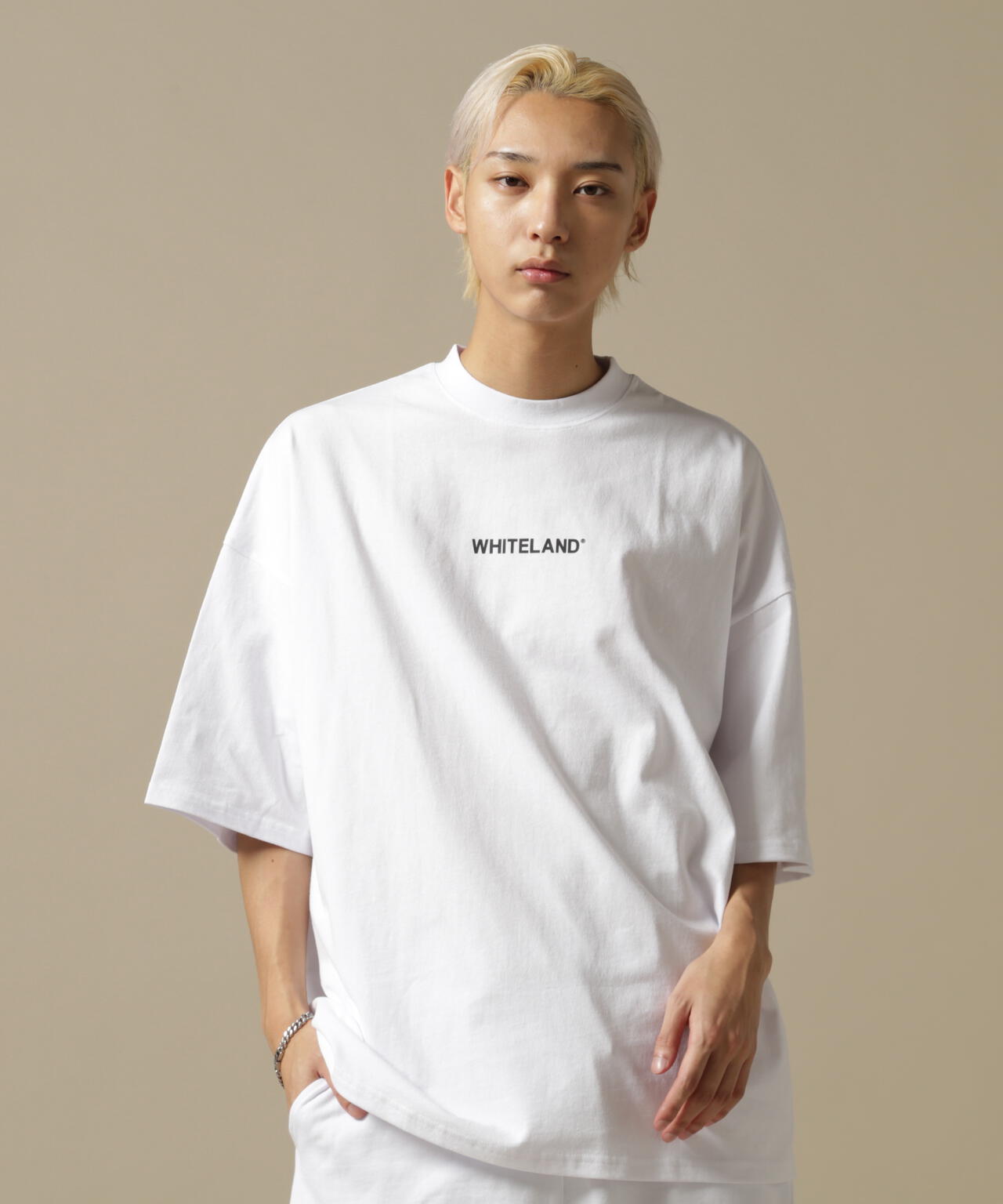 【WEB&DEPOT限定】WHITELAND/ホワイトランド/OWL/LOGO SST/半袖Tシャツ