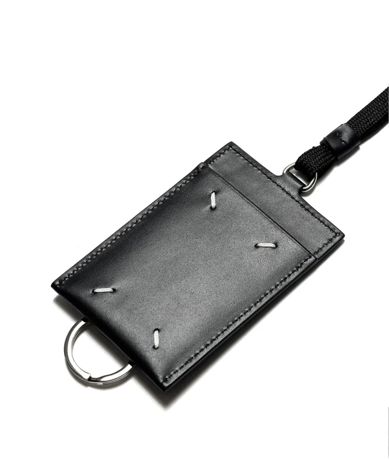 Maison Margiela/メゾンマルジェラ/CARD HOLDER WITH KEYRING AND LACE