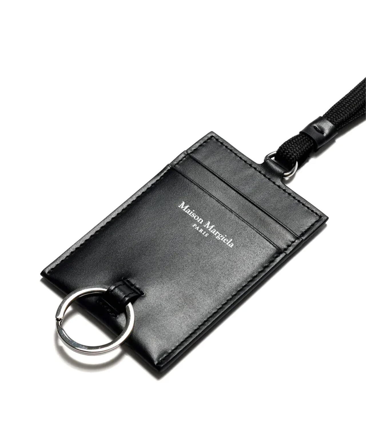 Maison Margiela/メゾンマルジェラ/CARD HOLDER WITH KEYRING AND LACE
