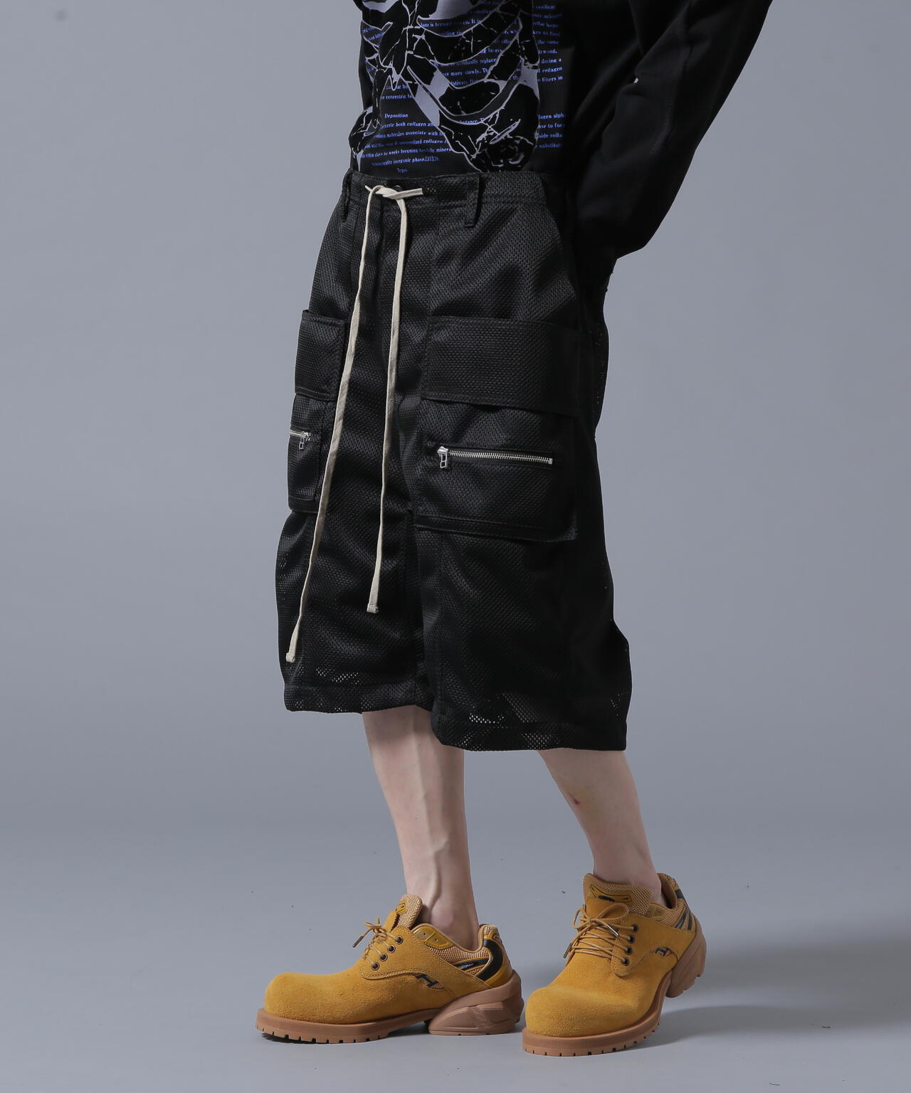 DankeSchon/ダンケシェーン/MESH SHORTS