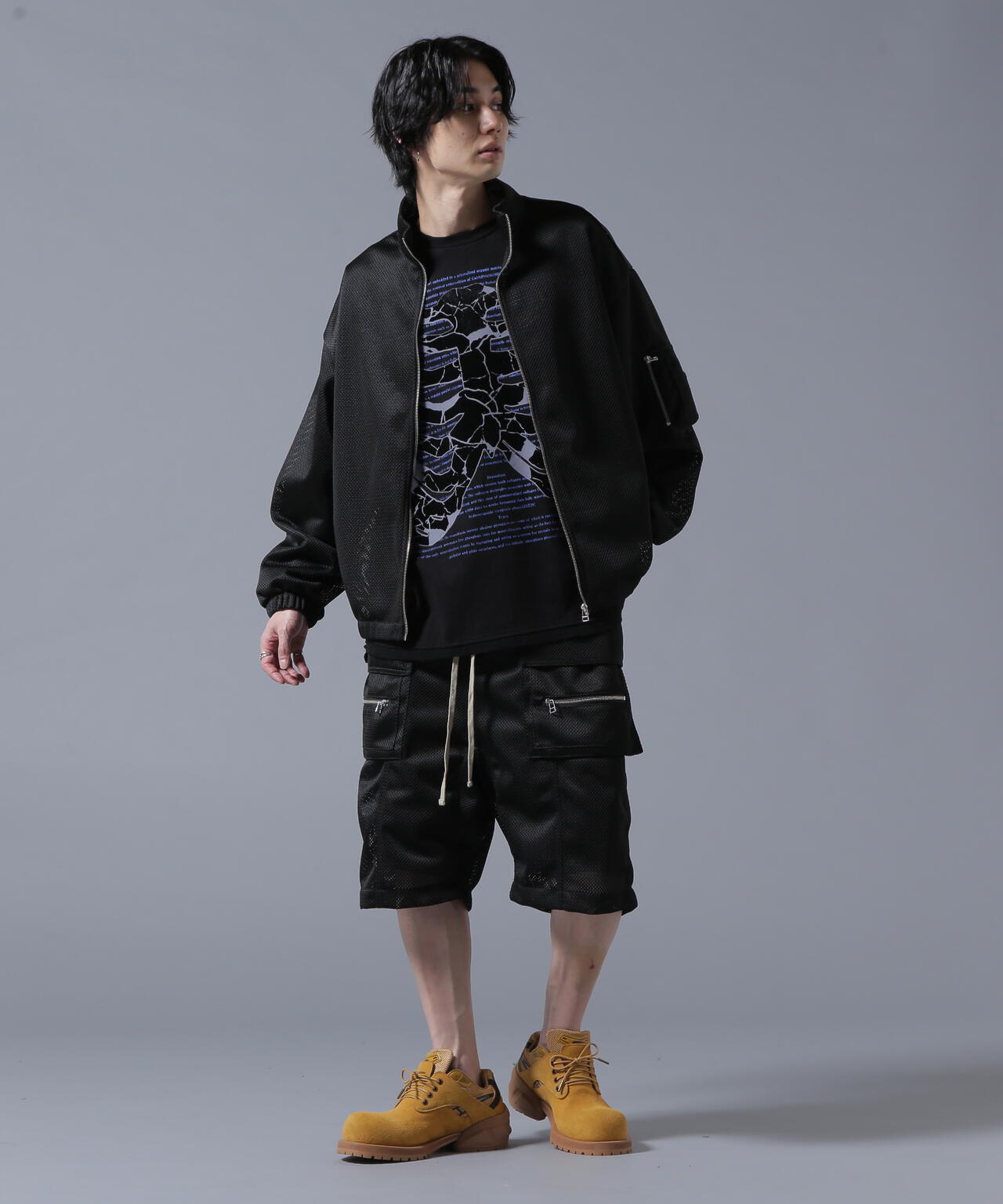 DankeSchon/ダンケシェーン/MESH SHORTS