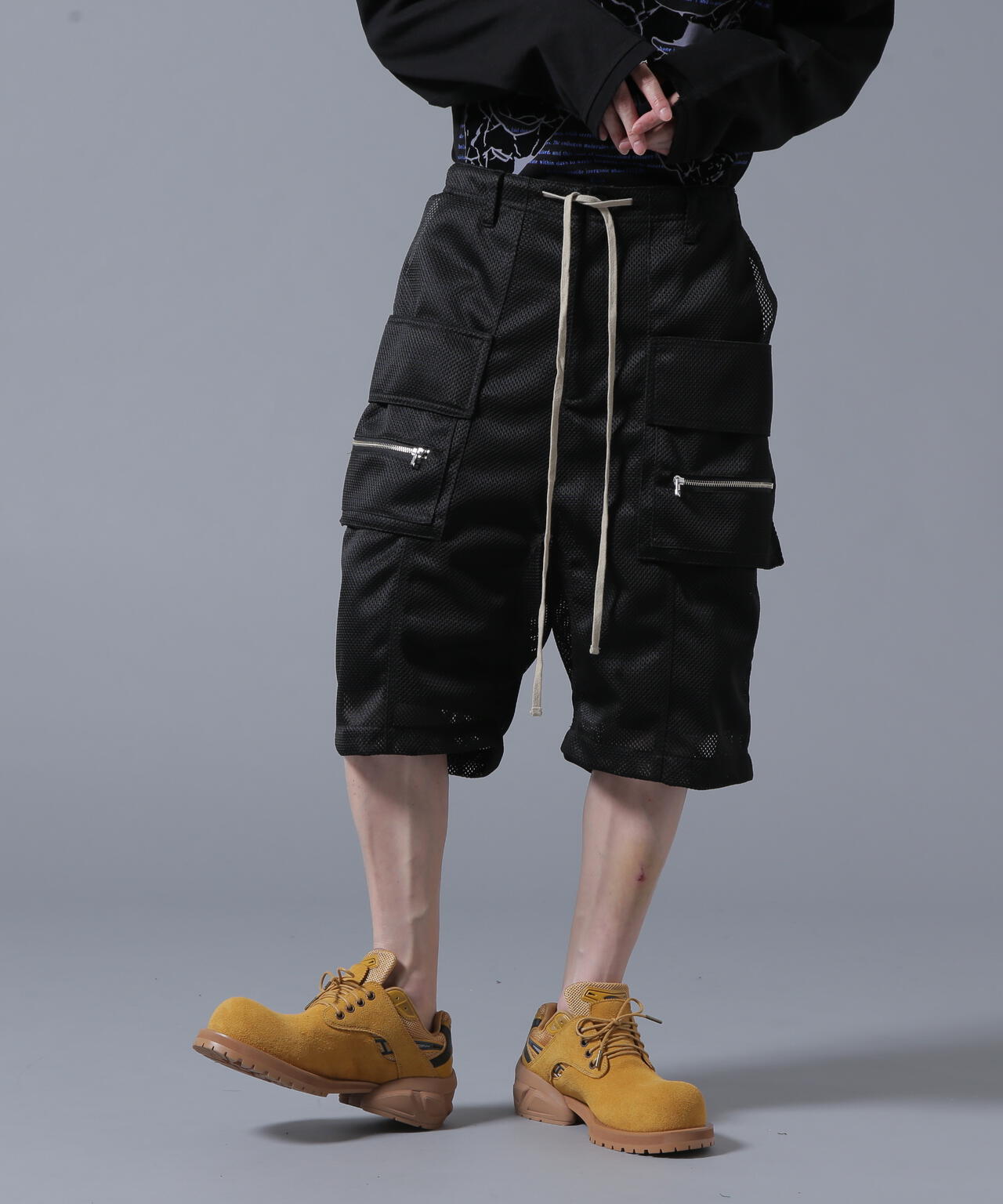 DankeSchon/ダンケシェーン/MESH SHORTS