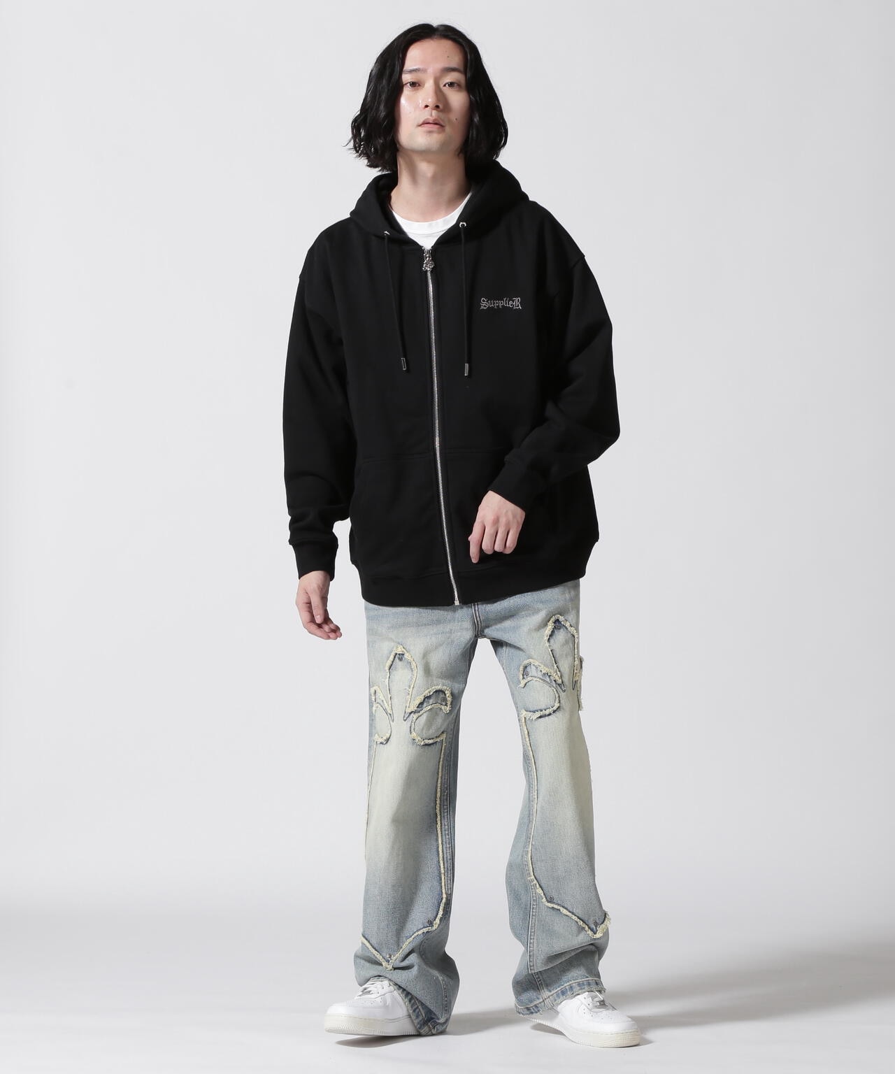 SUPPLIER/サプライヤー/CHROME CROSS ZIP HOODIE