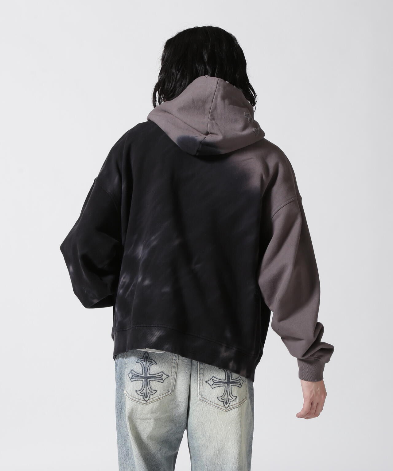 DankeSchon/ダンケシェーン/TIEDYE ZIP HOODIE