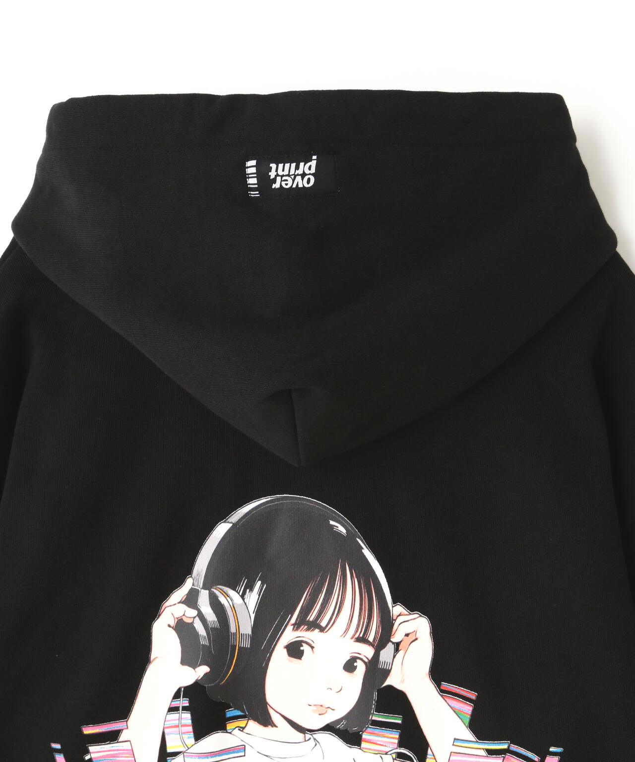 overprint/オーバープリント/HEAD PHONE HOODIE