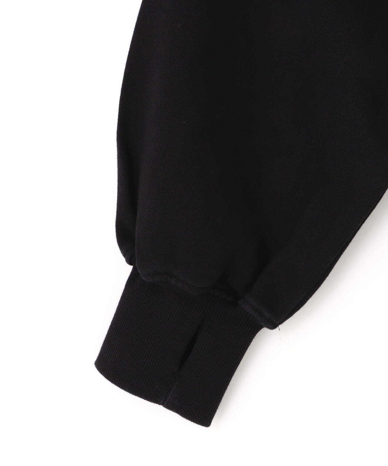 BLR/ビーエルアール/OVER-FIT RAW-CUTTED LINE SWEATSHIRTS