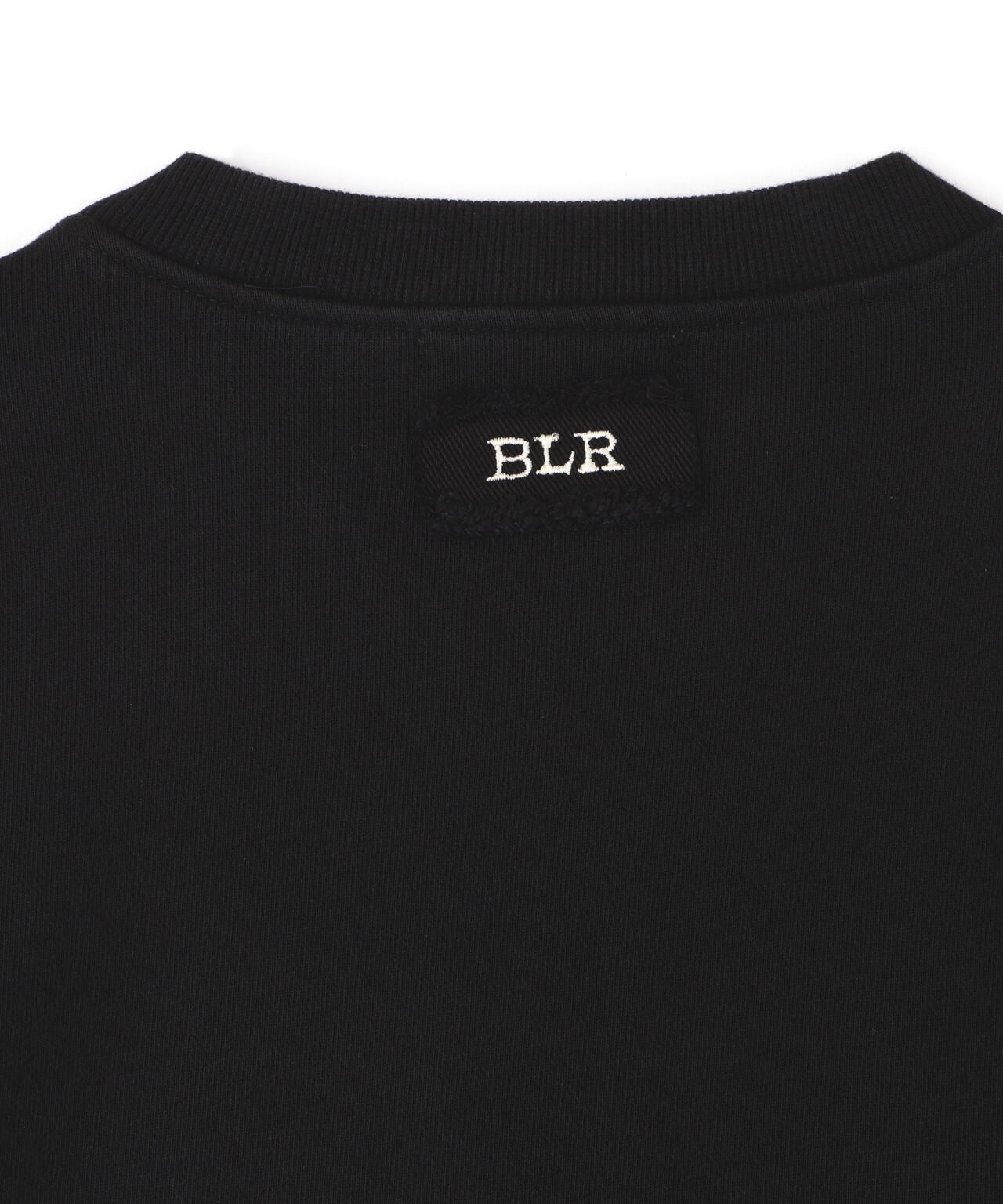 BLR/ビーエルアール/OVER-FIT RAW-CUTTED LINE SWEATSHIRTS