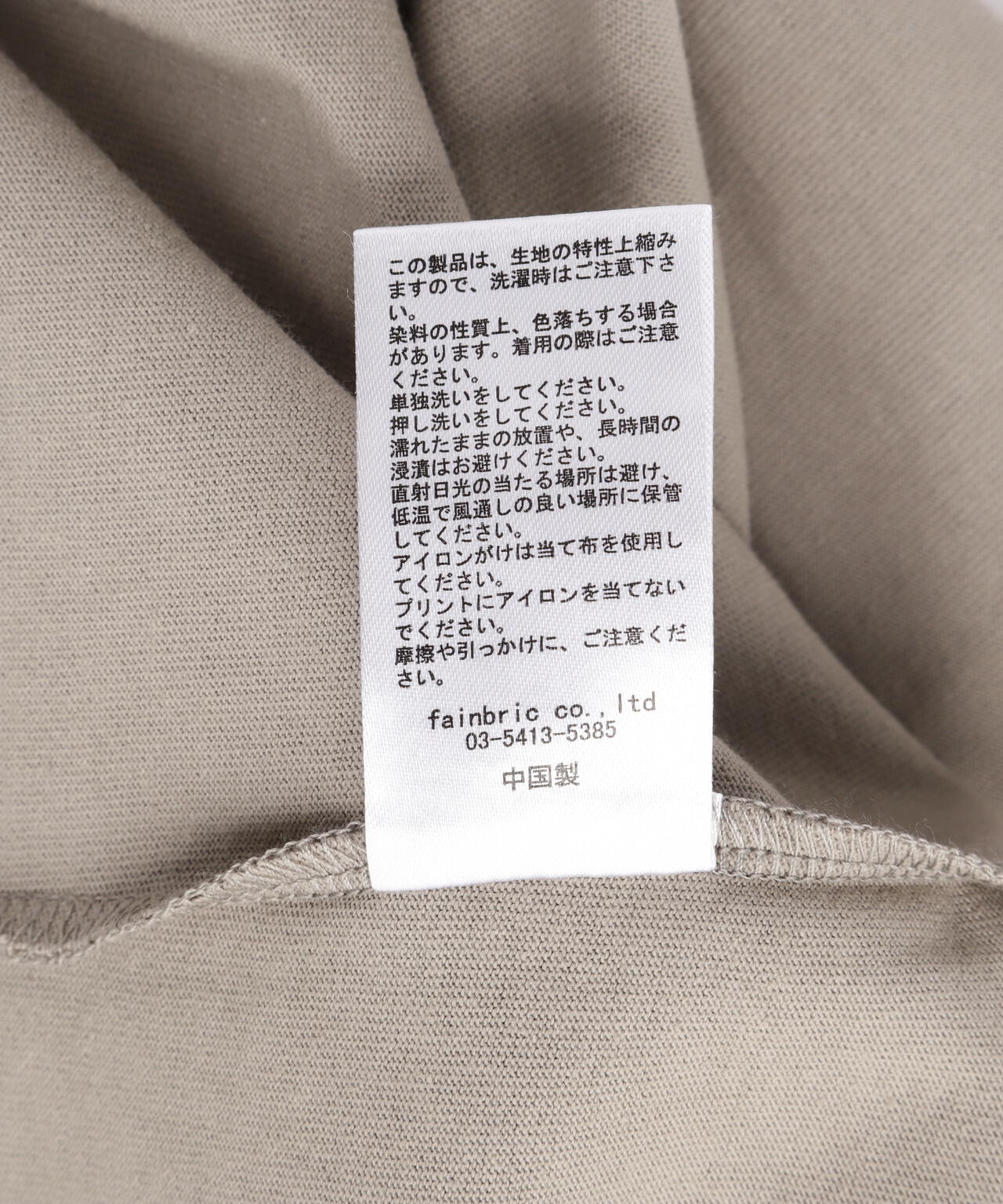 【WEB&DEPOT限定】WHITELAND/ホワイトランド/OWL LOGO NOSLEEVE TEE