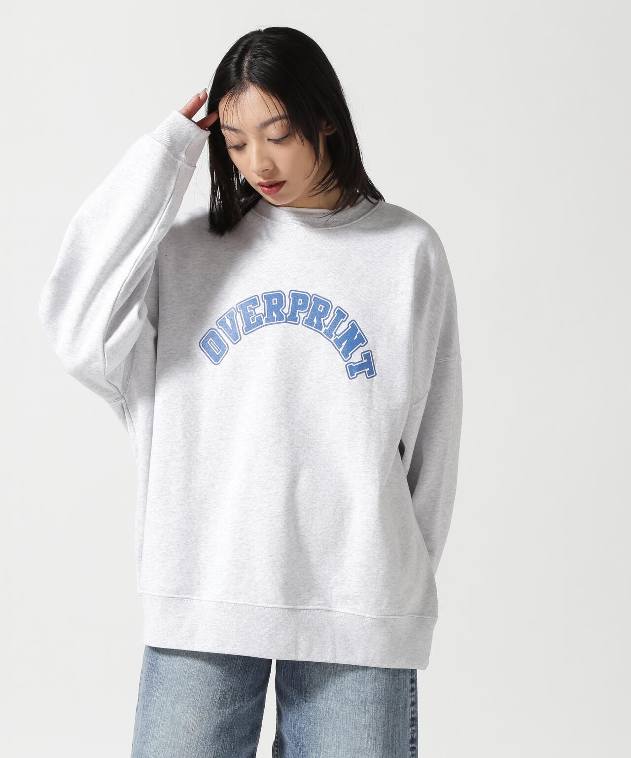 overprint/オーバープリント/PHOTO SHOOTING SWEATSHIRT