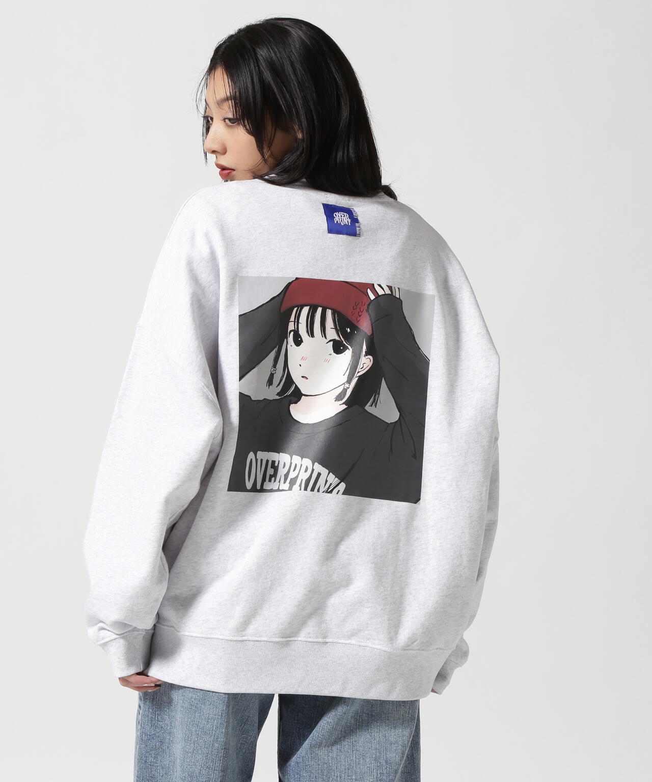 overprint/オーバープリント/PHOTO SHOOTING SWEATSHIRT