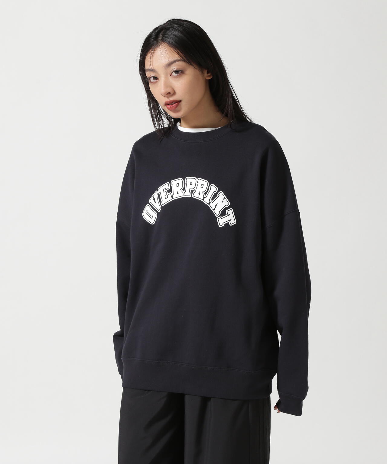 overprint/オーバープリント/PHOTO SHOOTING SWEATSHIRT
