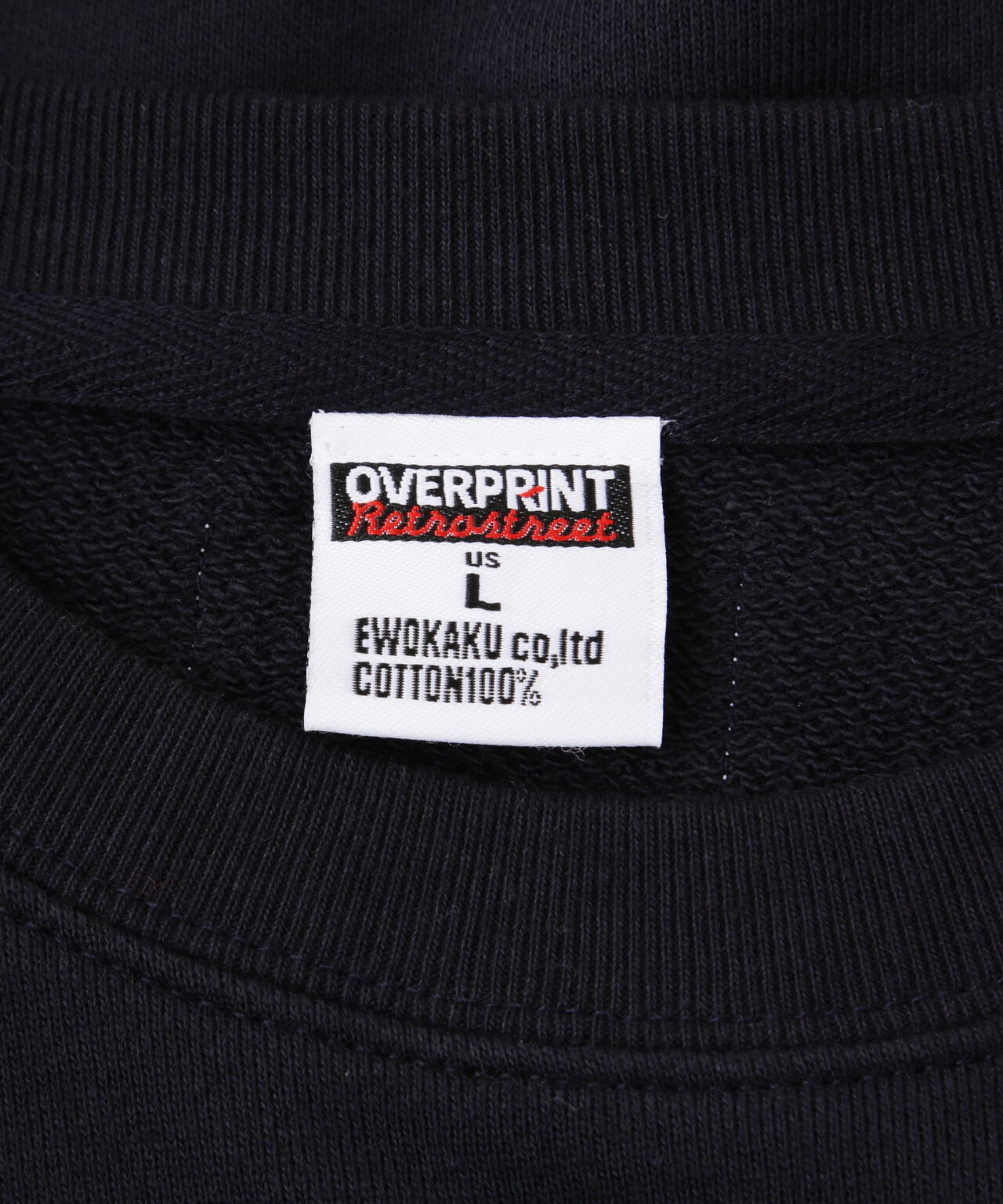 overprint/オーバープリント/PHOTO SHOOTING SWEATSHIRT