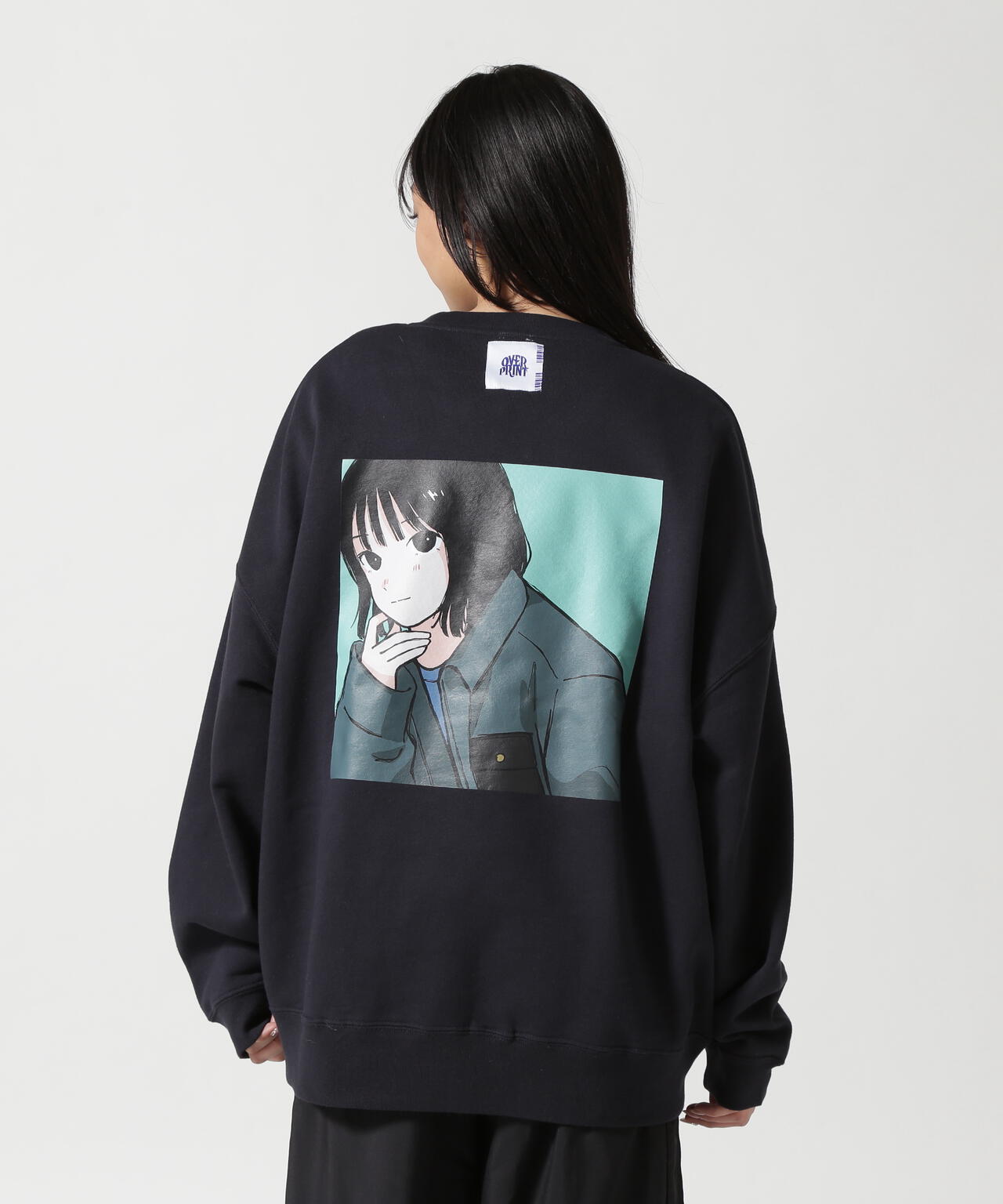 overprint/オーバープリント/PHOTO SHOOTING SWEATSHIRT