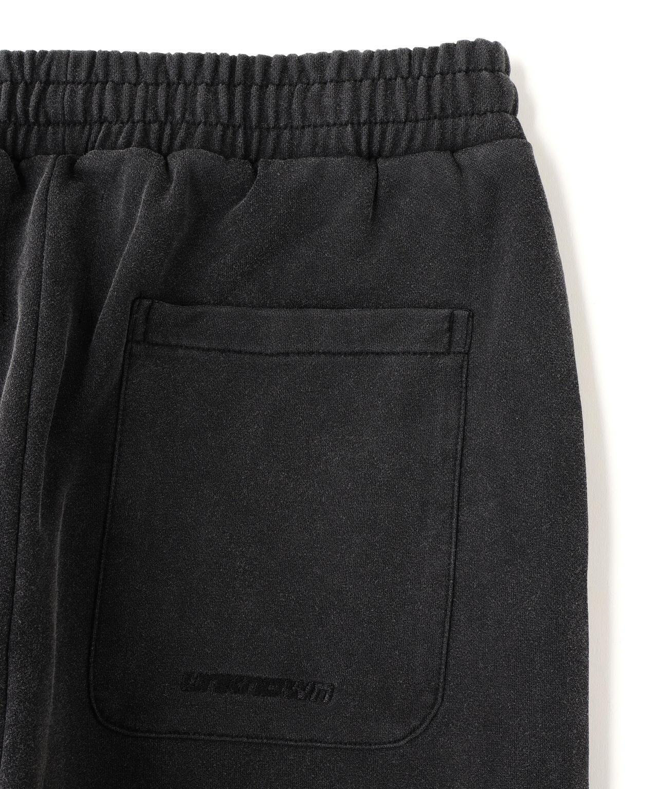 UNKNOWNLONDON/アンノウンロンドン/OUTLINE RHINESTONE SWEAT PANTS