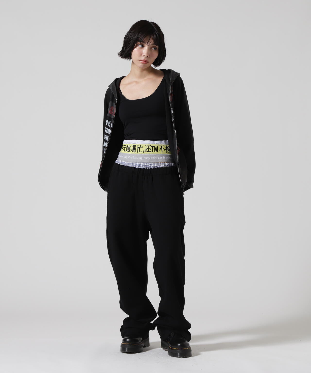 Praying/プレイング/BUSY BOXER SHORT SWEAT PANTS