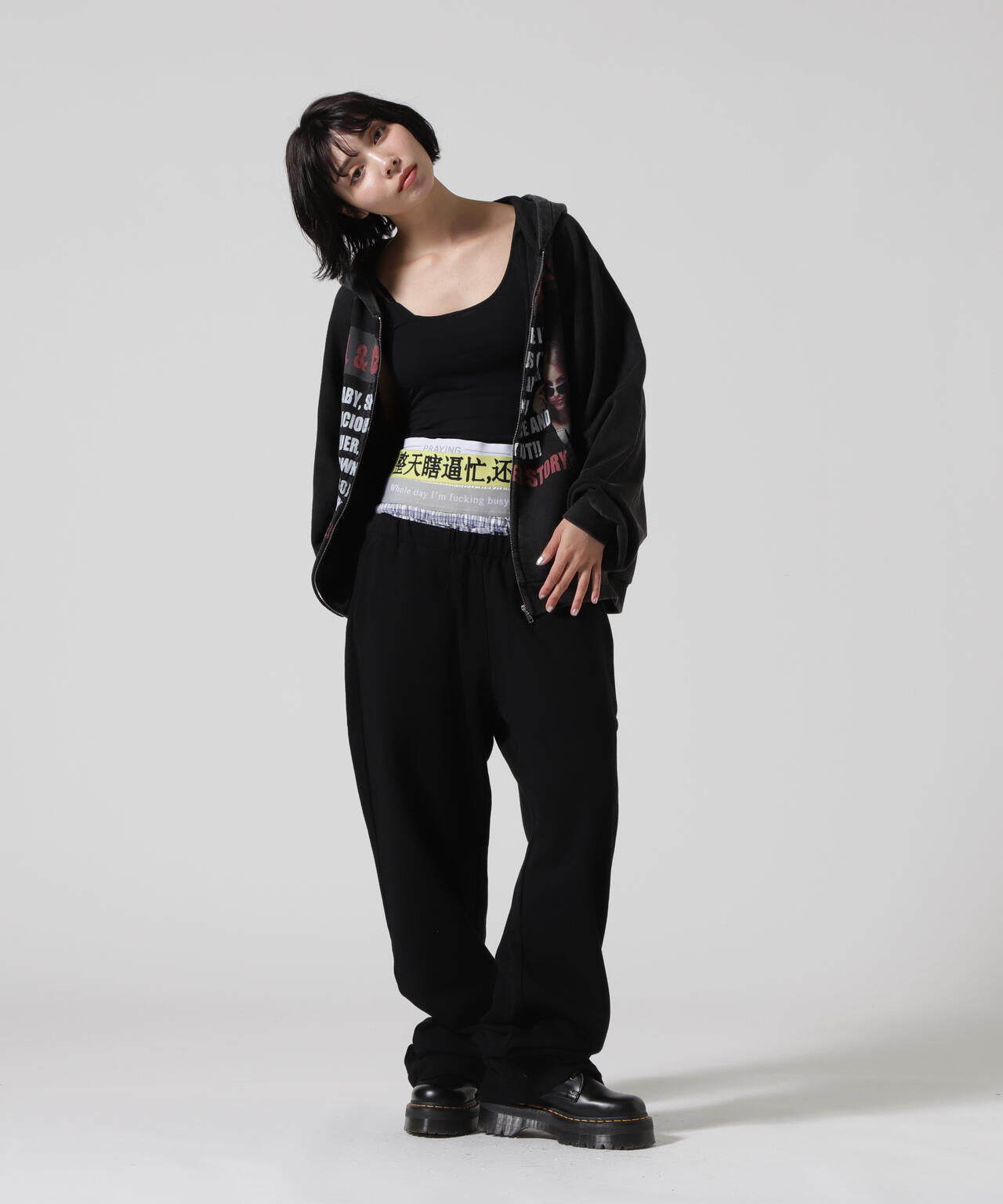 Praying/プレイング/BUSY BOXER SHORT SWEAT PANTS