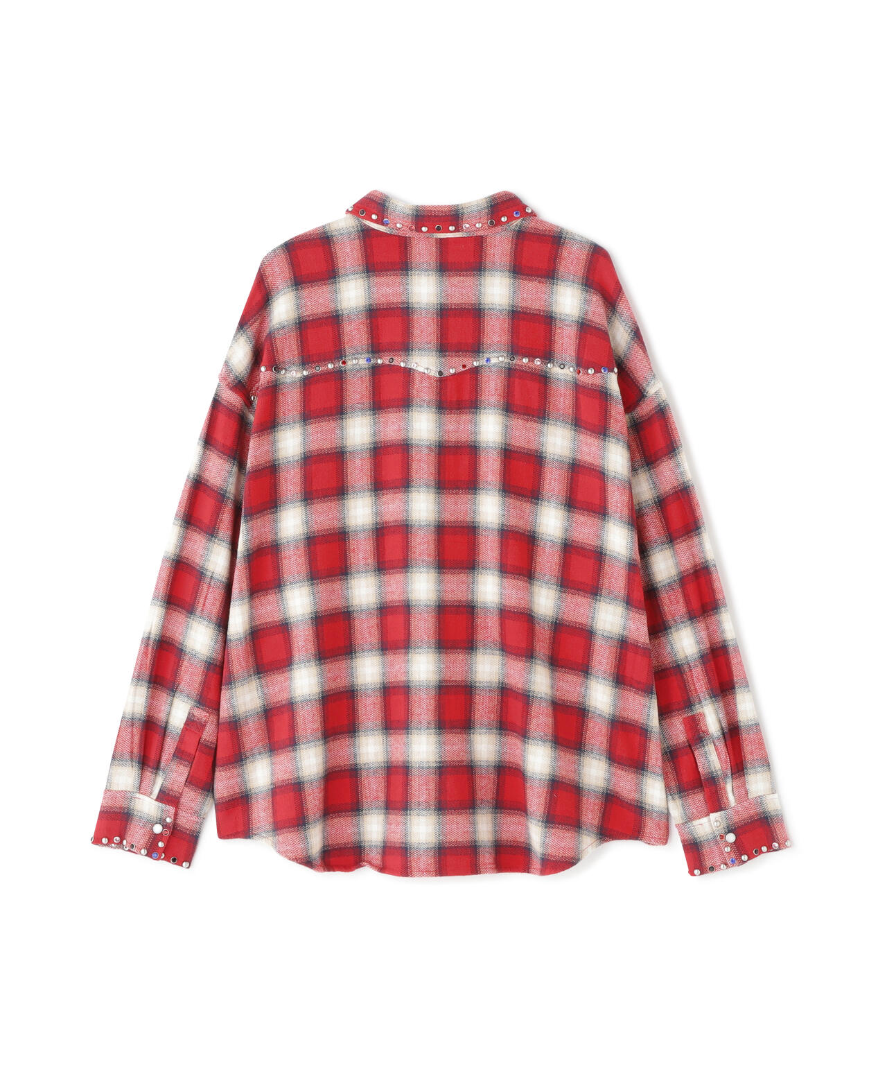 WHITELAND/ホワイトランド/STUDS WESTERN SHIRT