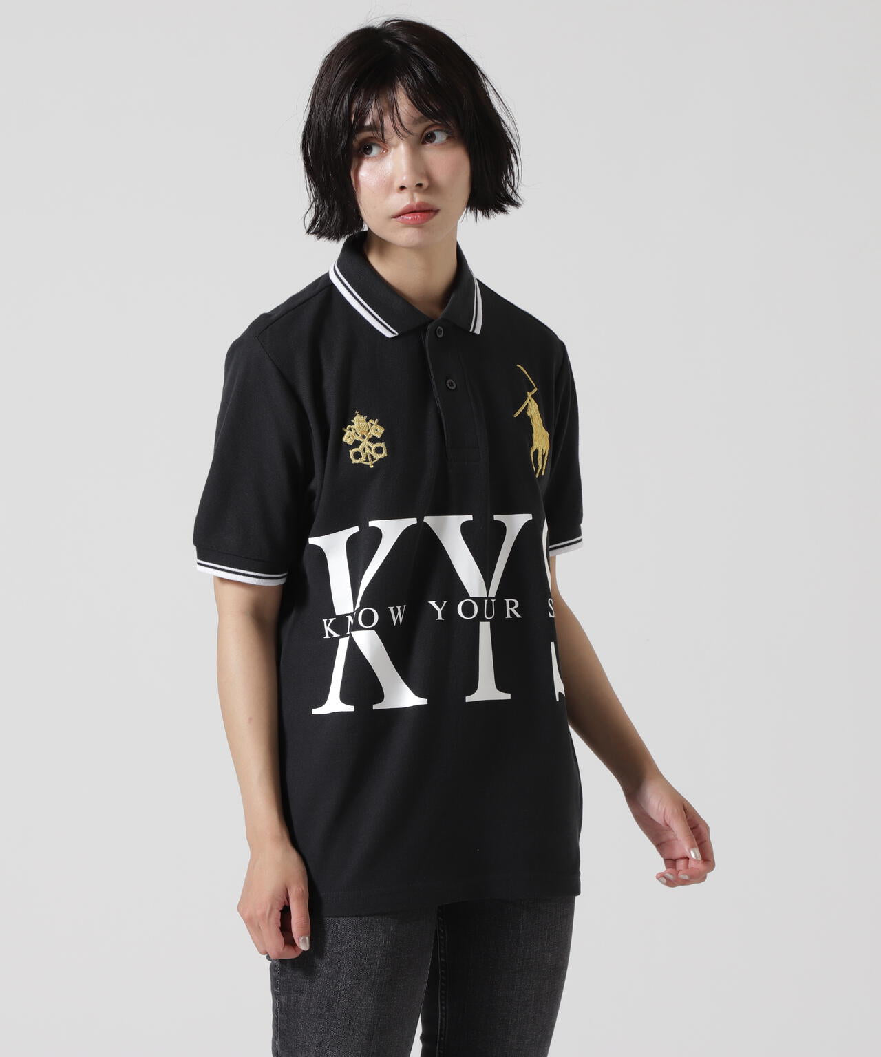Praying/プレイング/MENS KYS POLO