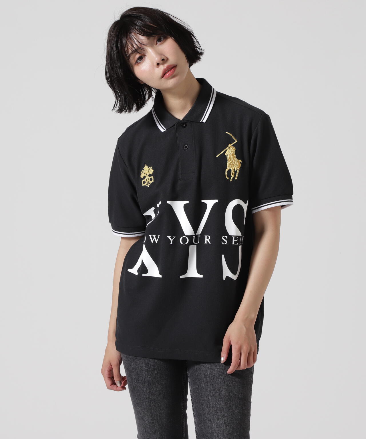 Praying/プレイング/MENS KYS POLO