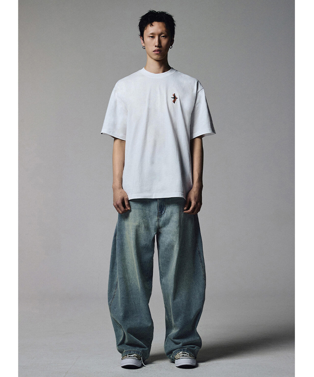NOT4NERD/ノットフォーナード/LINEN CURVED WIDE PANTS