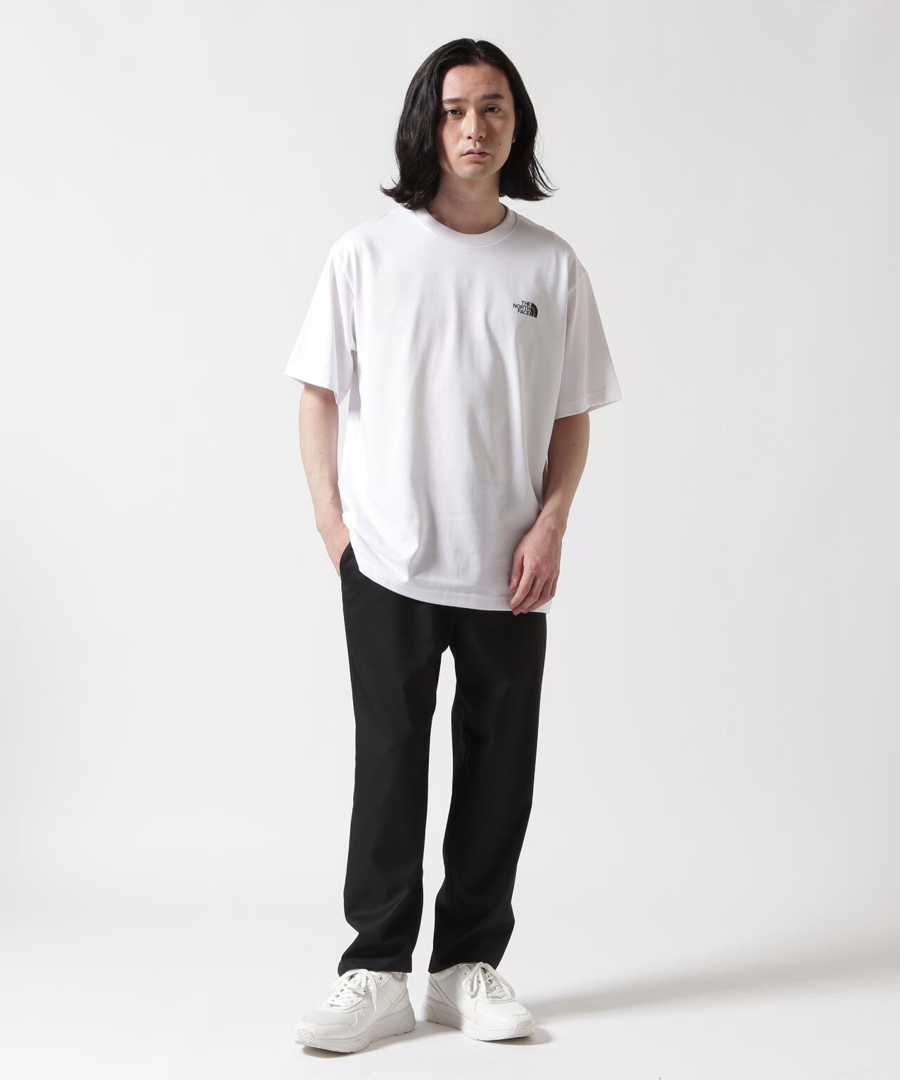 THE NORTH FACE/ザ・ノースフェイス/S/S BANDANA SQUARE LOGO TEE