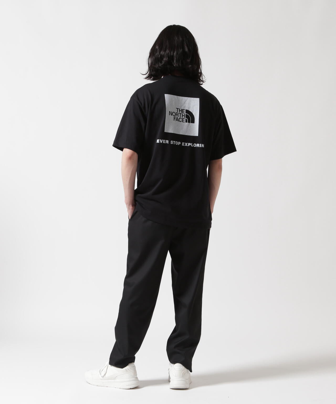 THE NORTH FACE/ザ・ノースフェイス/BACK SQUARE LOGO TEE