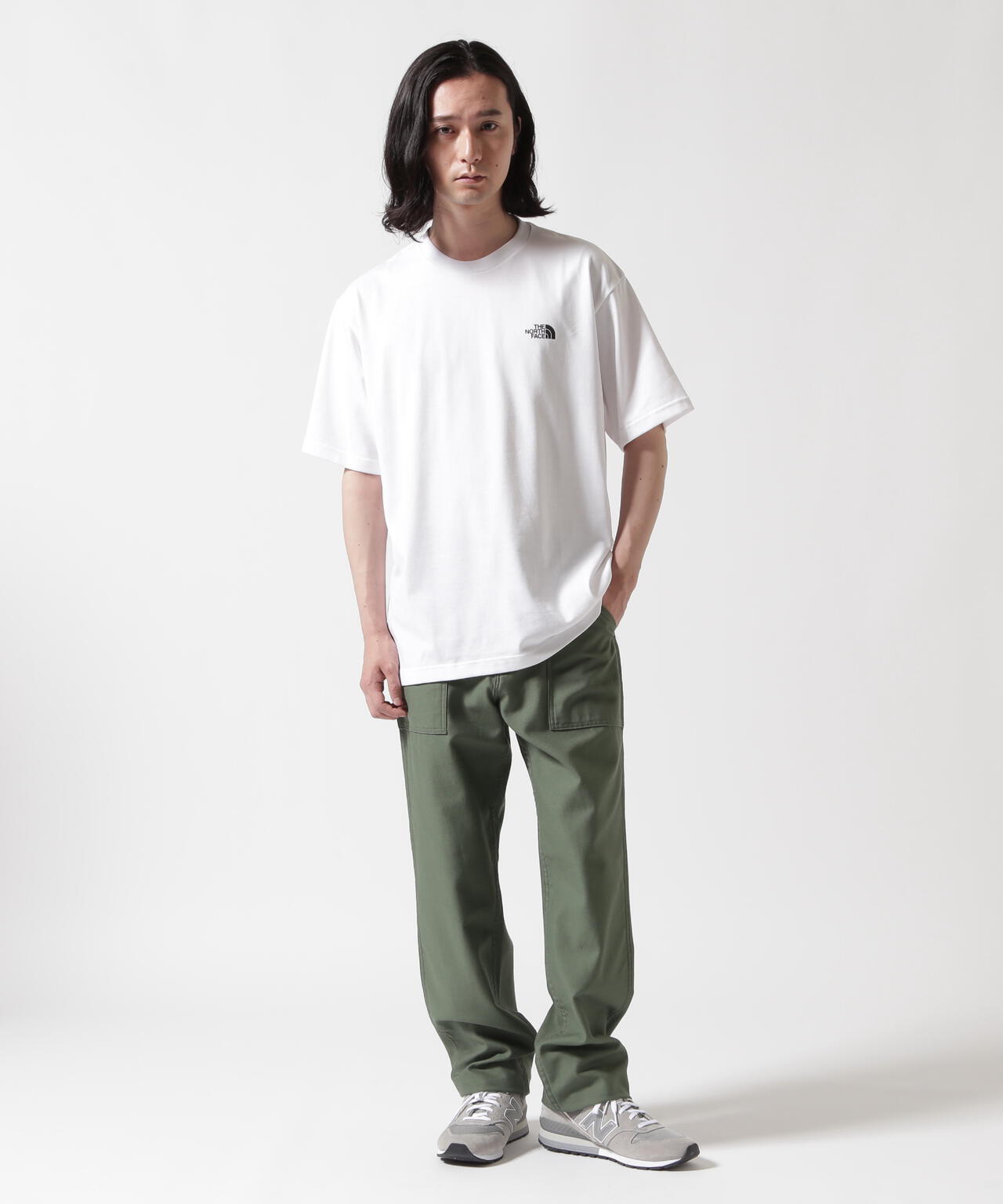 THE NORTH FACE/ザ・ノースフェイス/BACK SQUARE LOGO TEE