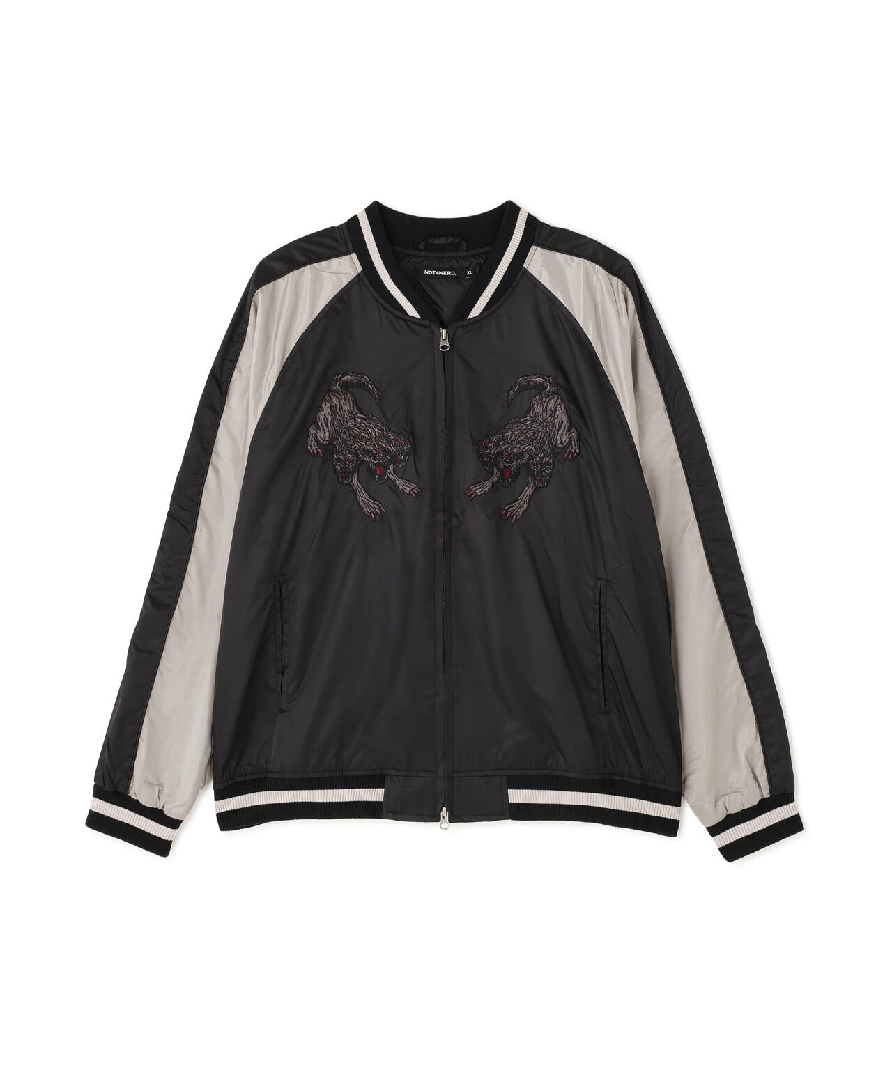 NOT4NERD/ノットフォーナード/CERBERUS SATIN SOUVENIR JACKET