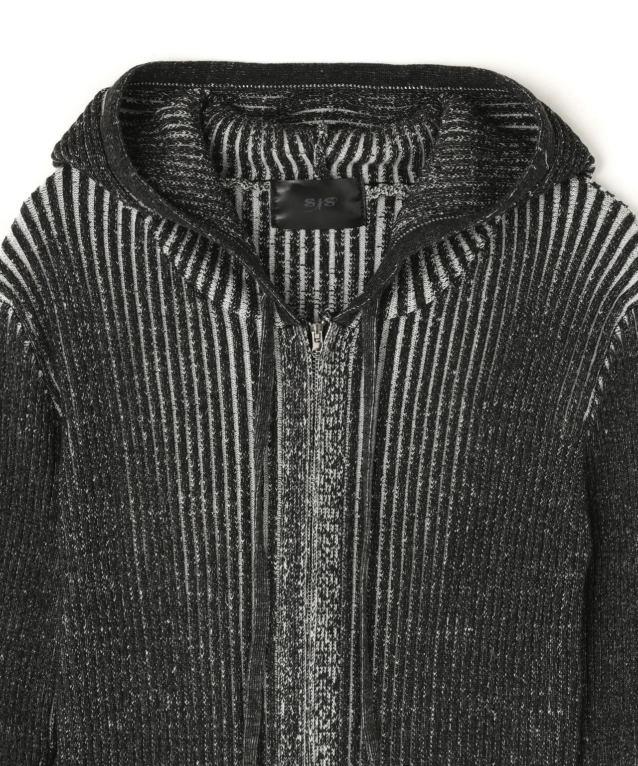 SIS/エスアイエス/Rib Zip Hoodie