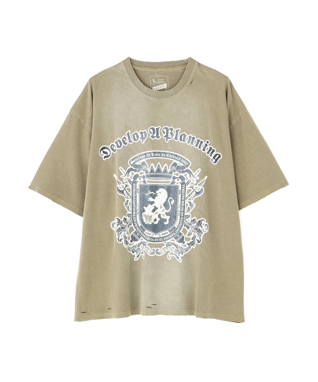 DankeSchon/ダンケシェーン/PIGMENT EMBLEM S/S TEE