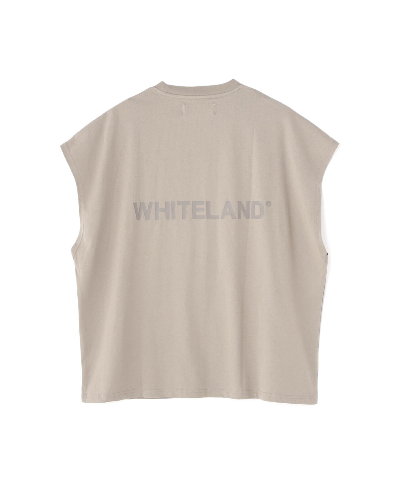 【WEB&DEPOT限定】WHITELAND/ホワイトランド/LOGO NOSLEEVES