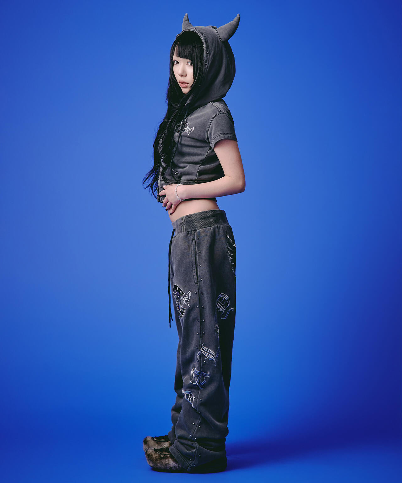 GALFY/ガルフィー/【LHP EXCLUSIVE】地雷ギャル スウェットパンツ