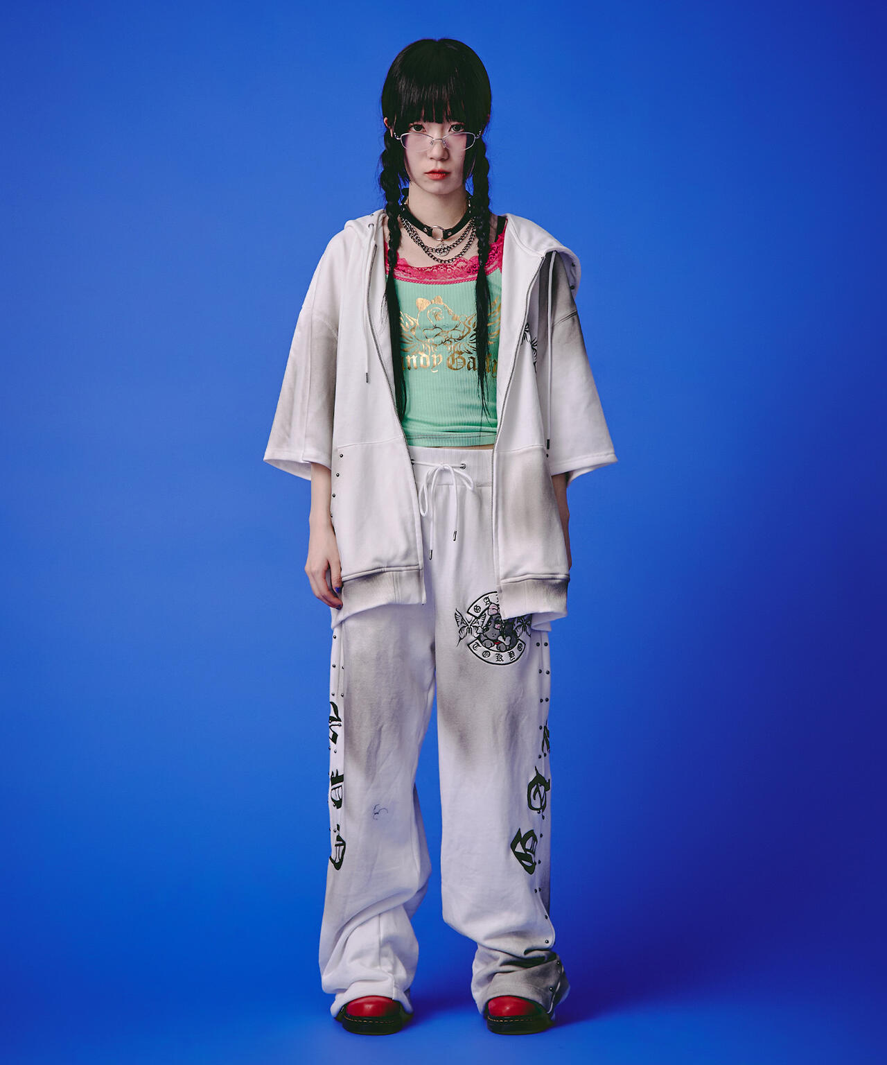 GALFY/ガルフィー/【LHP EXCLUSIVE】地雷ギャル スウェットパンツ
