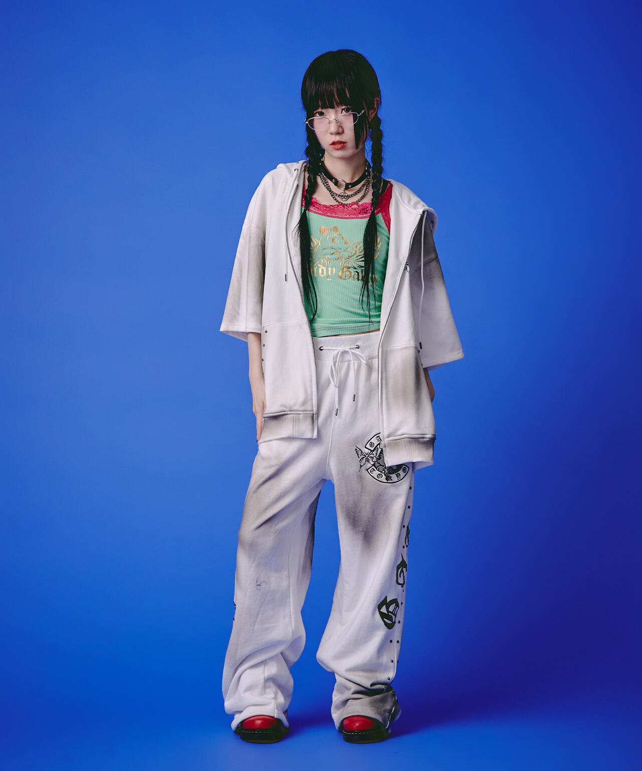 GALFY/ガルフィー/【LHP EXCLUSIVE】地雷ギャル スウェットパンツ