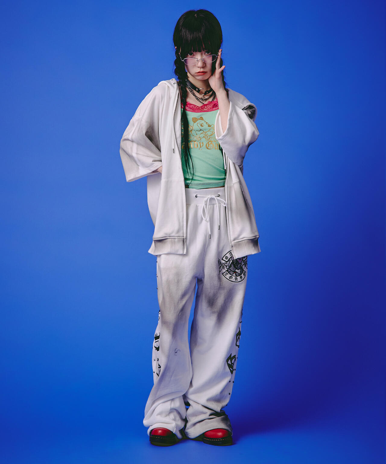 GALFY/ガルフィー/【LHP EXCLUSIVE】地雷ギャル スウェットパンツ