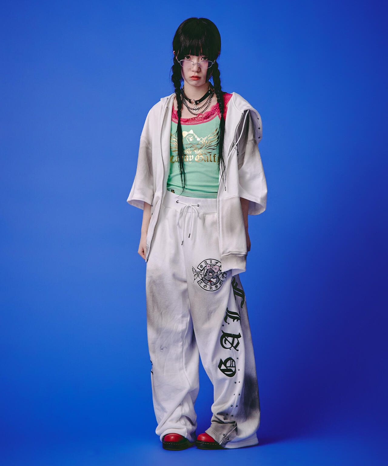 GALFY/ガルフィー/【LHP EXCLUSIVE】地雷ギャル スウェットパンツ