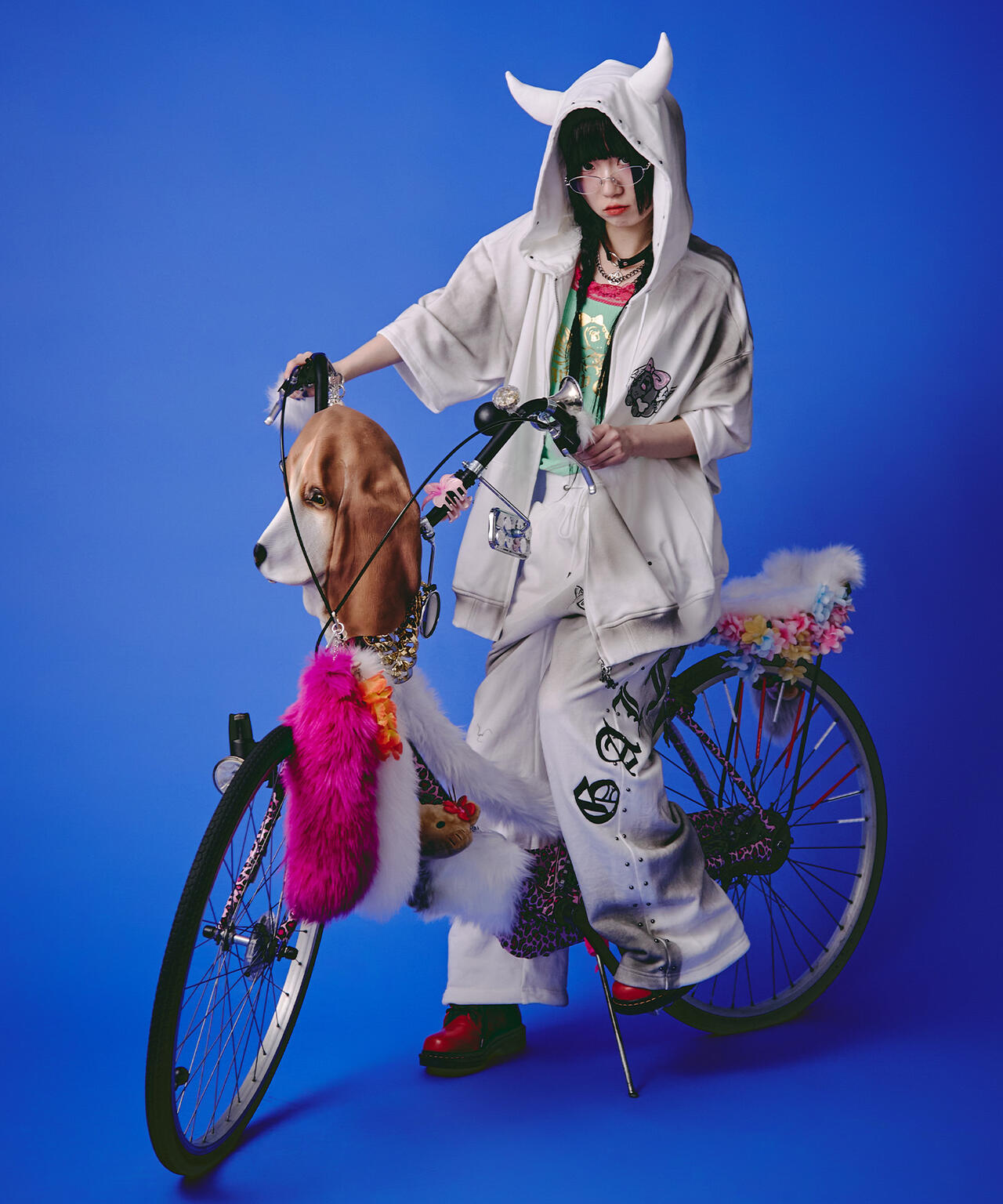 GALFY/ガルフィー/【LHP EXCLUSIVE】地雷ギャル スウェットパンツ