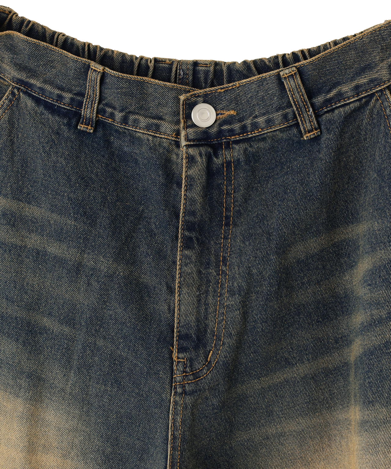 SIS/エスアイエス/Washed Wide Denim pants