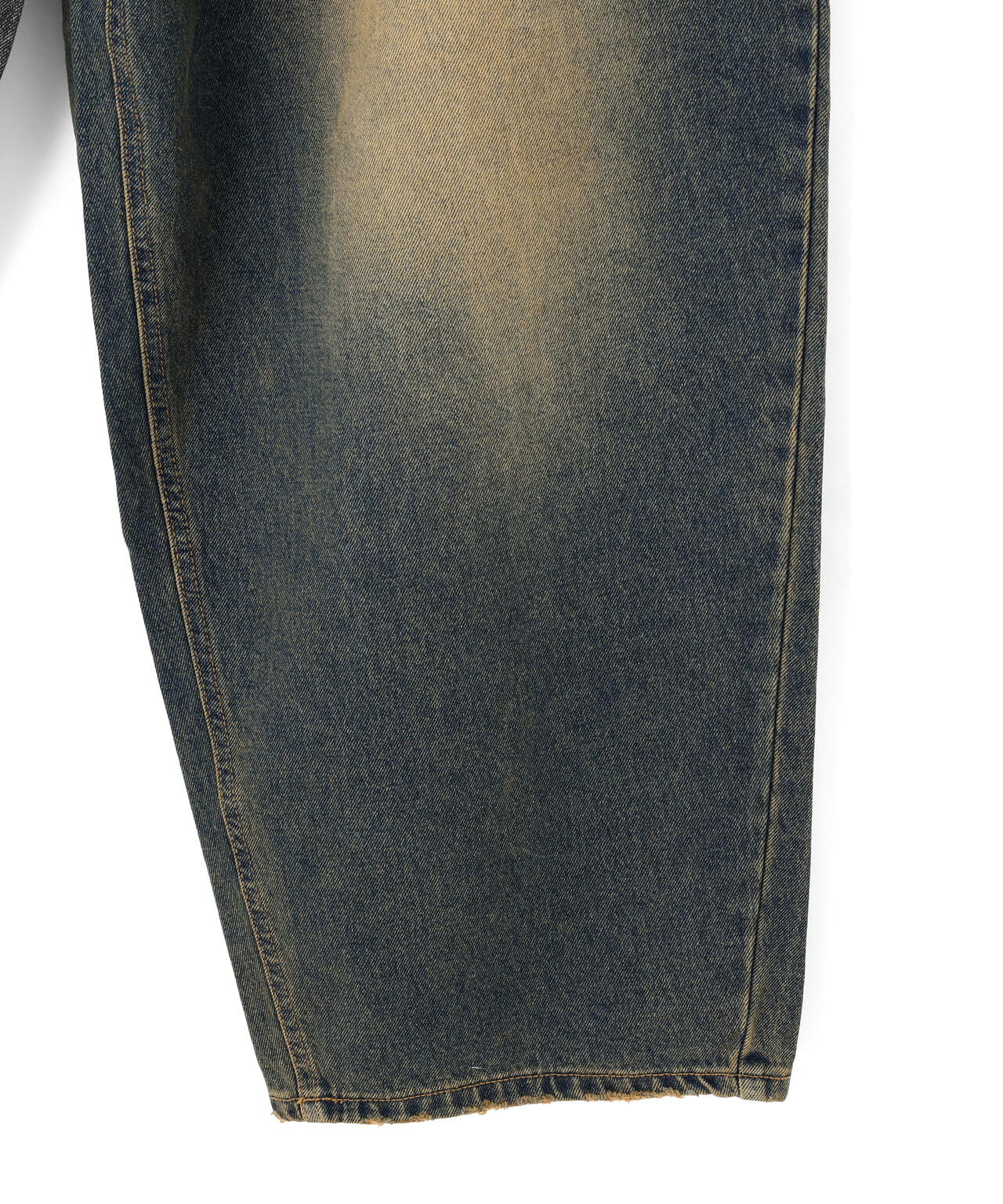 SIS/エスアイエス/Washed Wide Denim pants