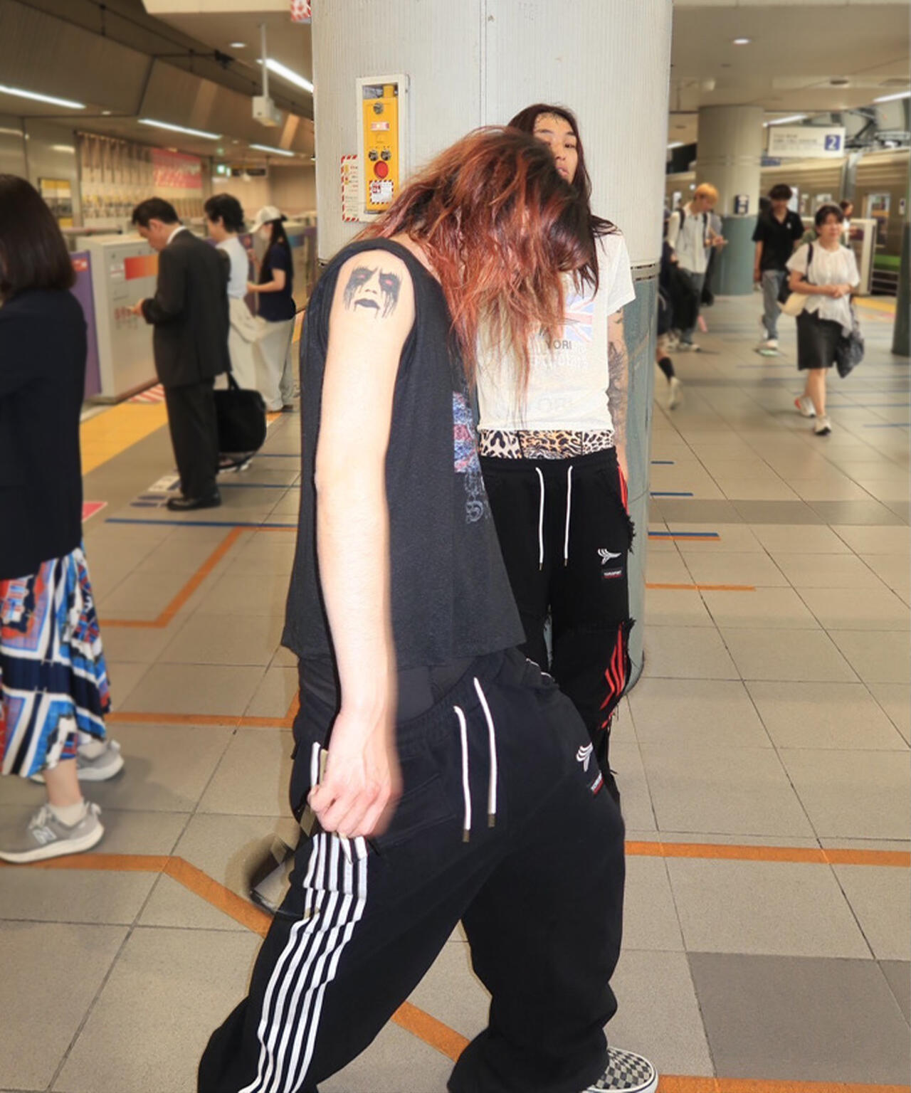 RECKLESS SCHOLARS×YORI SPORT/レックレス スカラーズ×ヨリスポーツ/【LHP別注】Side line pants