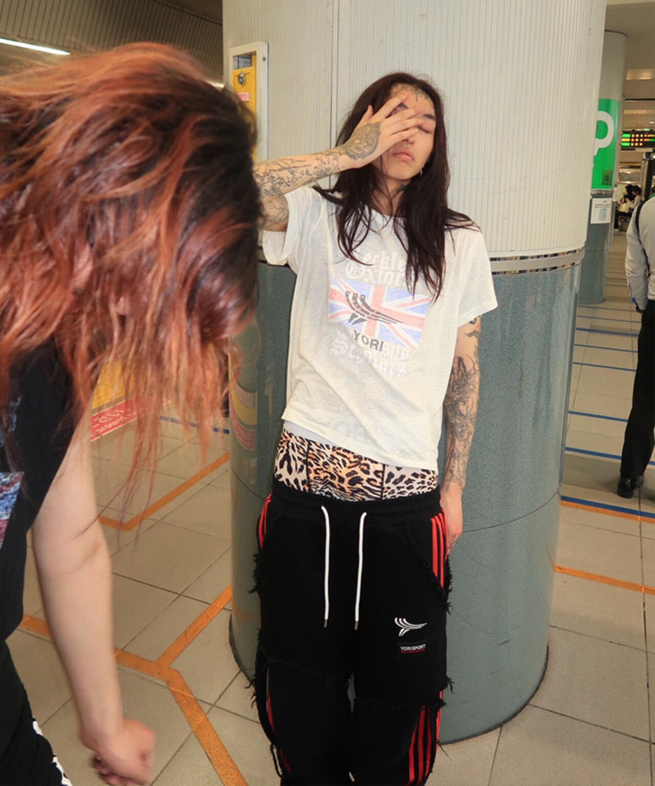 RECKLESS SCHOLARS×YORI SPORT/レックレス スカラーズ×ヨリスポーツ/【LHP別注】Damege pants