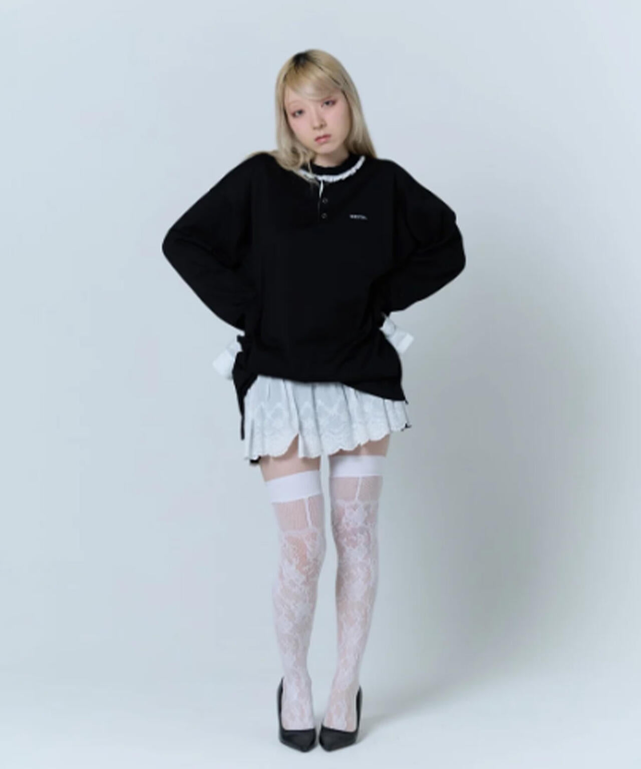 neith./ネイス/Destroyed Micro Mini Skirt