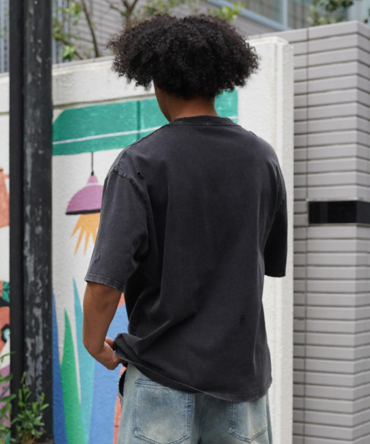 Thrasher/スラッシャー/【LHP別注】LINESTONE TEE/ラインストーンTシャツ